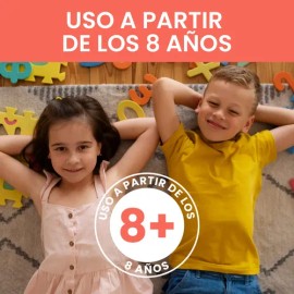 Pqt 3 Desodorante Natural Kids Piel Sensible Sin Bicarbonato Naranja
