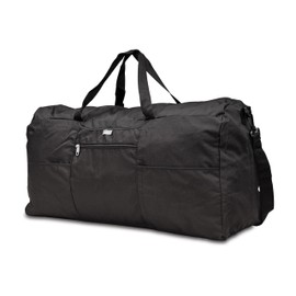 Samsonite Foldaway Packable Duffel Bag, Black, Extra Large