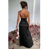 Memoriesea Women's Sexy One Shoulder High Split Cocktail Wedding Party