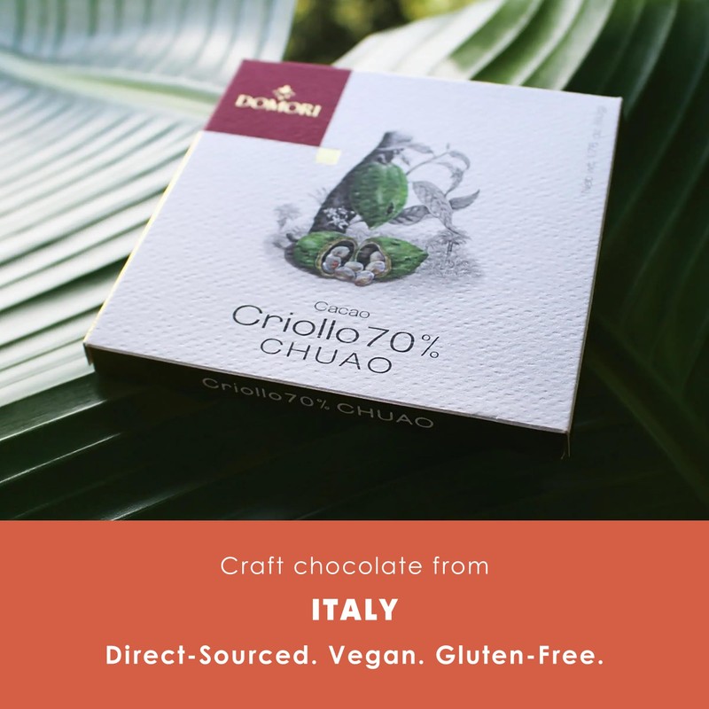 Domori Chuao 70% Dark Chocolate 3 Pack - Italian Chocolate