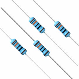 100 K  Ohm metal film resistor 1W 10 PCS 100 K Ohm 1 Watts Metal Film Resistors 1% Tolerance  Shipped  From USA