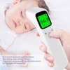 Forehead Thermometer White Large Display Memory Function Handheld Infrared Baby