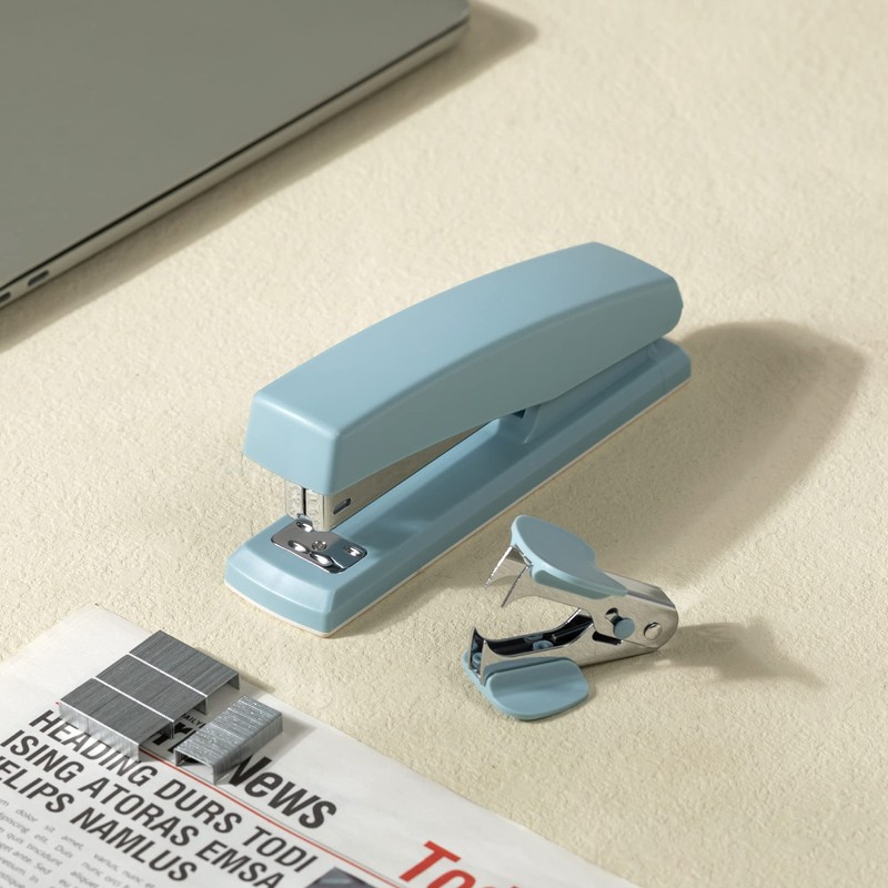 Deli Stapler, Desktop Stapler, Office Stapler, 25 Sheet Capacity, Includes