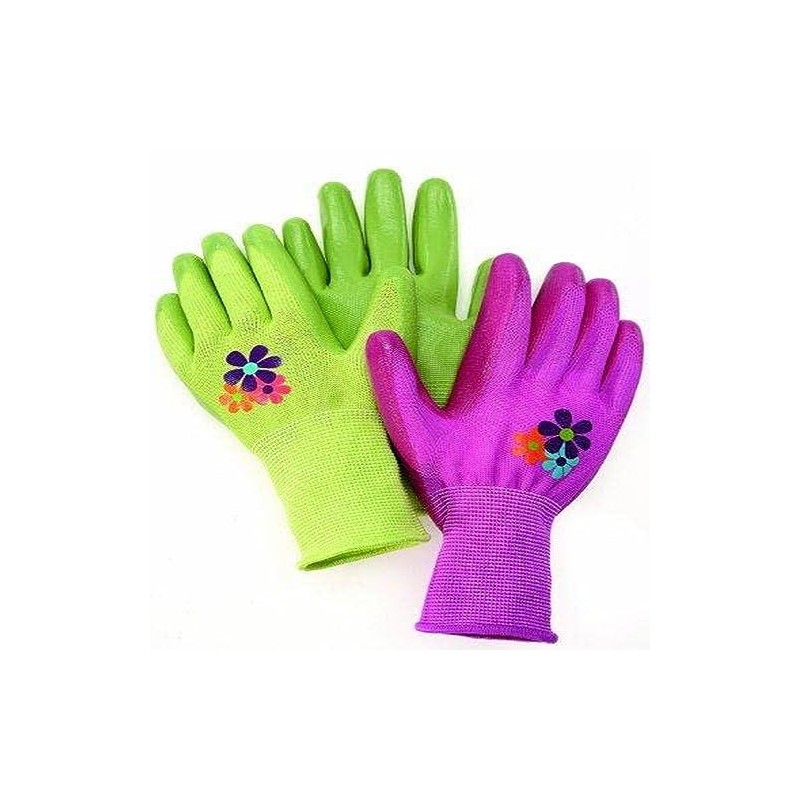 MAGID AL314T Allegro Ultra Grip Gardening Glove, Large, Color Varies