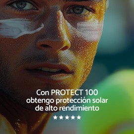Atika Power PROTECT 100 Bloqueador Solar Facial y corporal Para Deportistas | FPS 50 Resistente al Agua | Protección Integral en Deportes Aire Libre | Ideal para Camping y Padel | Skin Care Esencial.