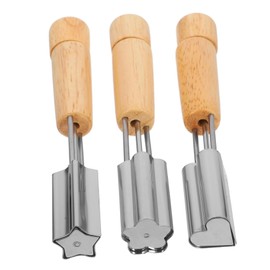 Sosoport 1 Set Flower and Star Cookie Cutter Set Stainless Steel Cupcake Hole Puncher Vegetable Shape Cutter Baking Tool for Easy Cleaning and Performance for Baking and Decorating