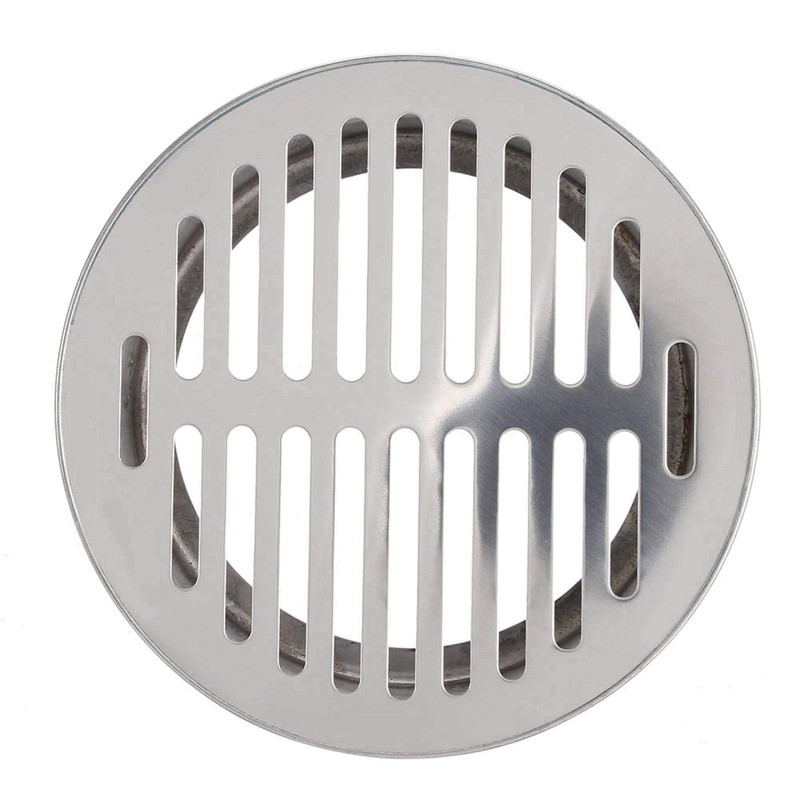 Nivvity Anti Blocking Balcony Floor Drain Stainless Steel Outdoor (160