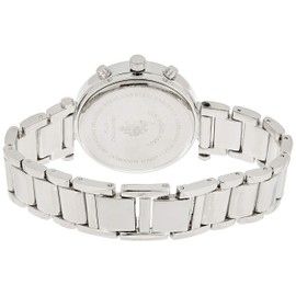 Accutime U.S. Polo Assn. Women's Quartz Silver-Toned Dress Watch (Model: USC40172)