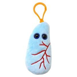 GIANTmicrobes Lung Keychain Plush – Educational Anatomical Plush Organ, Get Well Gift, Fun Gift for Family, Friends, Scientists, Students, Educators, Doctors and Anyone who Enjoys Breathing