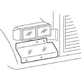 Stainless Steel Fender Shields Fits Peterbilt 379