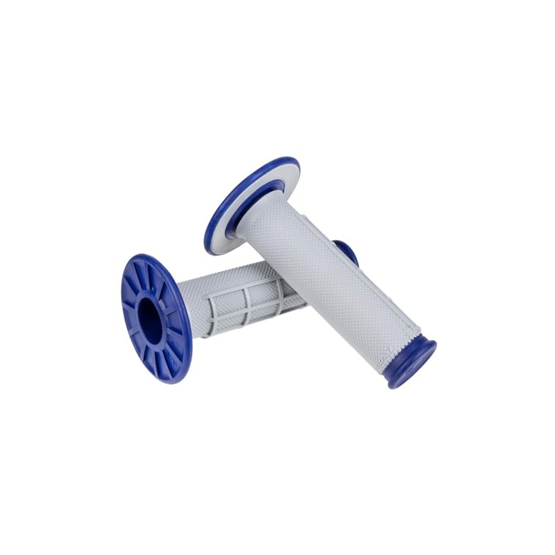 Renthal Dual layer grips -grey/ blue sort outer ~ firm