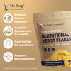 Dr. Berg Premium Nutritional Yeast Flakes - Delicious Non-Fortified Nutritional