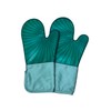 Silicone Oven Mitts Waterproof Non-Slip Heat Resistant Thickened Cotton Lining