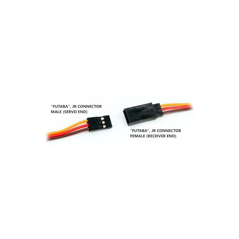 Etronix Futaba Female Connector To Deans Female Plug