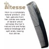 Altesse Antistatic Horn Comb with Smooth Rounded Teeth Handmade in