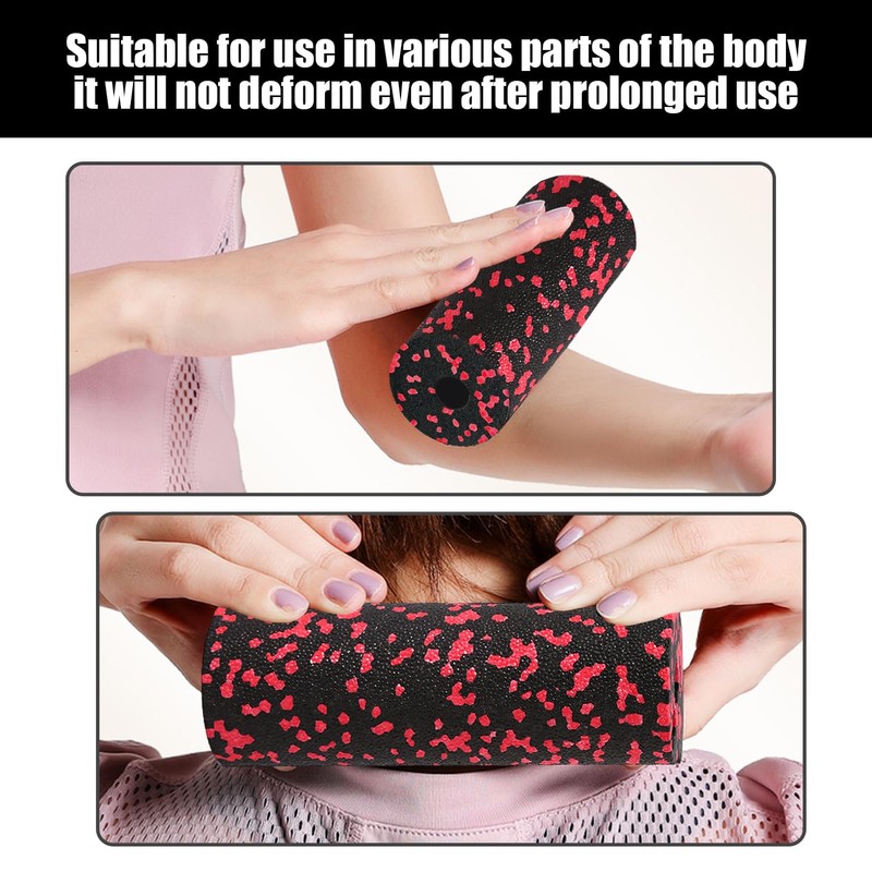 2 Pieces Mini Massage Rollers, Muscle Relaxation Tools, Foam Rollers,