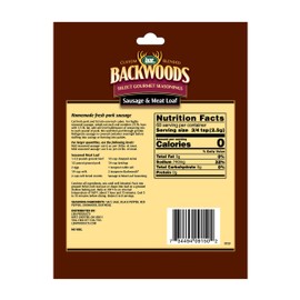 LEM Products Backwoods Sausage and Meatloaf Seasoning, Ideal for Wild Game and Domestic Meat, Seasons Up to 24 Pounds of Meat, 6 Ounce Packet