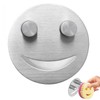 Yoljun Stainless Steel Smiley Face Sponge Daddy Holder, Sponge Holder
