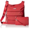 Baggallini unisex adult Big Zipper Travel Crossbody cross body handbags,