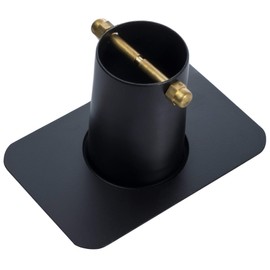 Monarch Rain Chains 20042 Aluminum Black Powder Coated Gutter Adapter Rain Chain Installation