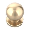 Coinkoly 12 Pack Brushed Gold Kitchen 3/4Inch(19mm) Cabinet Knobs Single