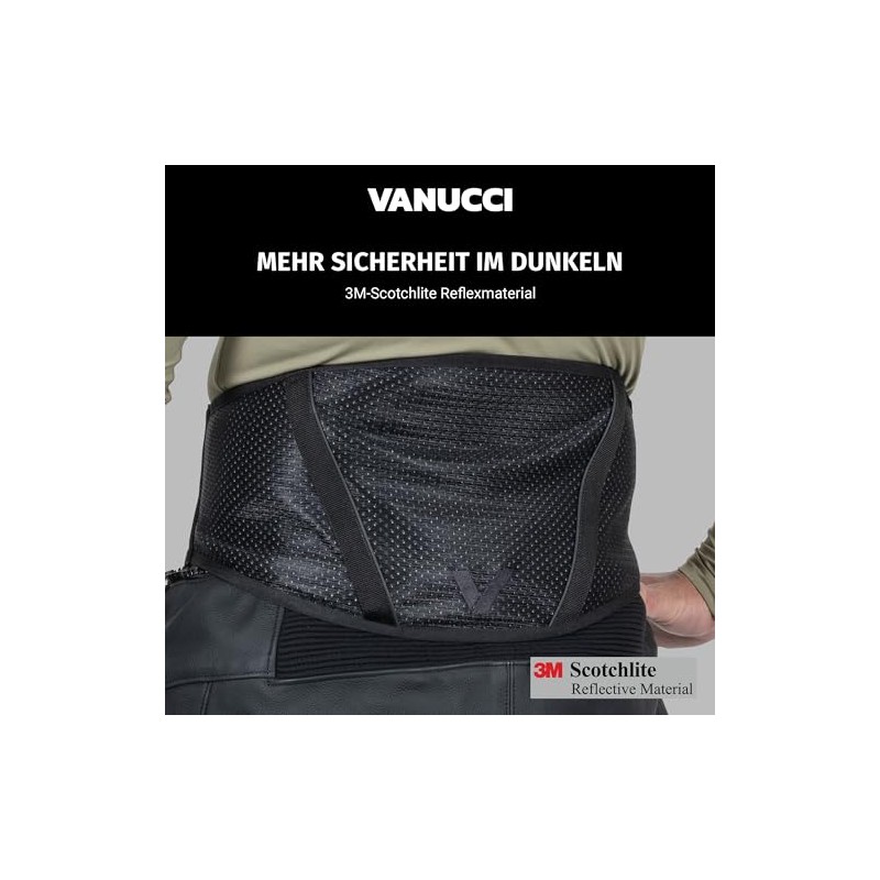 Vanucci Outlast Kidney Belt Motorcycle Men & Women, Warming, Breathable,