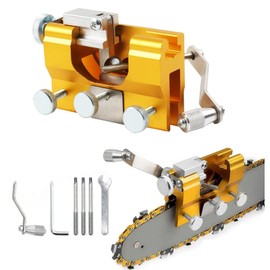 Chainsaw Sharpener Manual Chain Sharpener Lightweight Chain Grinder Universal Chain Sharpener for Chain Blade Sharpening Saw Easy to Carry Blade Sharpener Kit Suitable for All Kinds of Chainsaw and