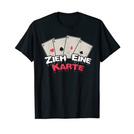 Draw a card wizard saying magic trick T-Shirt