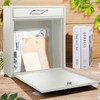 Yaocom Locking Mailbox with Key for Outdoor 12 x 10.5