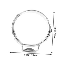 Mobestech Water Drain Hose Clamp Set 80pcs Single Ear Clamps for Automotive Marine Use