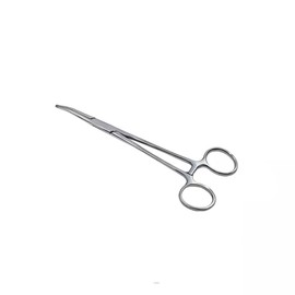 Curved Hemostatic Tweezers Stainless Steel 14 cm Fishing Pliers Tweezers for Fishing Hooks, Animal Plucking, Mouth Cleaning