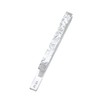 Kuzzoi Men's Tie Clip Artfully Textured Tie Clip (3.5mm) Polished