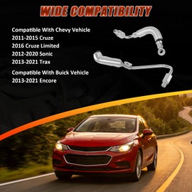 55567067 55568031 Turbocharger Cooling Feed Pipe & Coolant Return Hose Line
