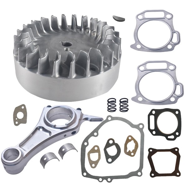 3.323" +020 Billet Aluminum Connecting Rod And 10krpm Flywheel With