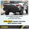 KUAFU Rear Bumper End Cap Compatible with 2016-2023 Toyota Tacoma