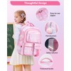 Tanou School Bags for Girls, Kawaii Backpack for School Girl