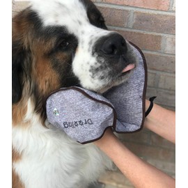 HugeHounds DroolRag Dog Drool Towel (Blue)