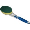 Soap Dispensing Brush Kitchen Bathroom Cleaning Supplies Scrubbing Brush -