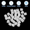 sourcing map 200Pcs 0.35"x0.34" Hinge Dowels, Plastic Dowel Insert with