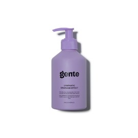 GENTE BEAUTY Lymphatic Drainage Lotion - Detox, Slimming & Tightening - Reduces Measurements, Softens Skin - Vegan Formula with Guarana & Acai - 6.7 FL OZ