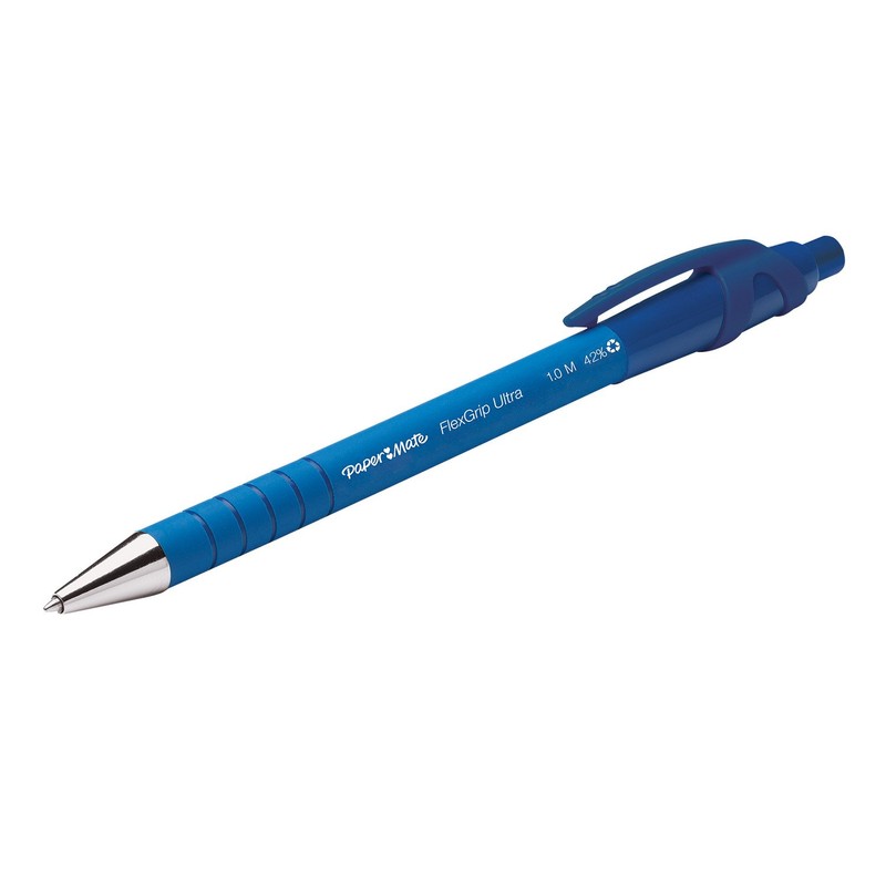 Paper Mate Flexgrip Ultra Capped Ballpoint Pens | Medium Point