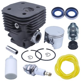 AUMEL 56mm Cylinder Piston Pin Kit For Husqvarna 395 395XP 395EPA Chainsaw Nikasil # 503-99-39-03, 503-99-39-71.