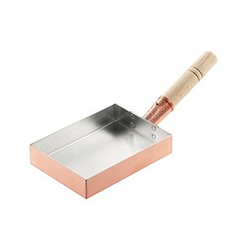 Kobo Aizawa No. 70085 Pure Copper Grilled Egg Pan, Kansai Shape, 4.7 inches (12 cm)