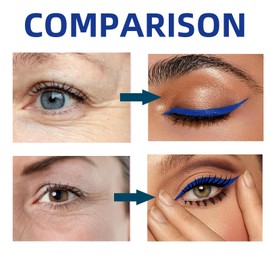 Blue Matte Liquid Eyeliner,Blue Liquid Eyeliner,B-Lue Ey-Eliner,Ey-Eliner Li-Quid,Waterproof &Long-Lasting,Rich Color,Smooth Texture,Quick Dry,Anti-Fading And Anti-Removal,Suitable For Beginners