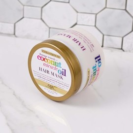 OGX, Tratamiento Capilar Reparador en Mascarilla Aceite de Coco, 177 ml