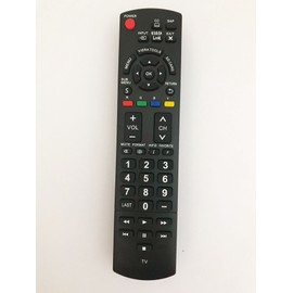 Replacement Remote Control Universal for Panasonic TV N2QAYB000321 N2QAYB000485 TC-P42C2 TH-32LRU30 TC-P50C2 TH-50PE8U TH-42PX80