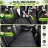 Dog Car Seat Cover for Back Seat – Waterproof Polyester