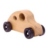 AmishToyBox.com Amish-Made Wooden Toy Cars, Set of 6, Harvest Stain