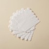 BEFORYOU 100 Pack Cocktail Napkin 2-Ply Scalloped Edged Dessert Napkins