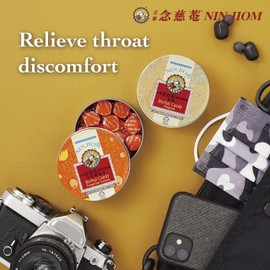 Nin Jiom Herbal Candy Assorted Flavours – Tangerine Lemon and Plum Soothing & Refreshing